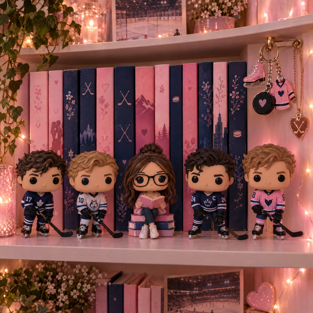 Bookshelf display